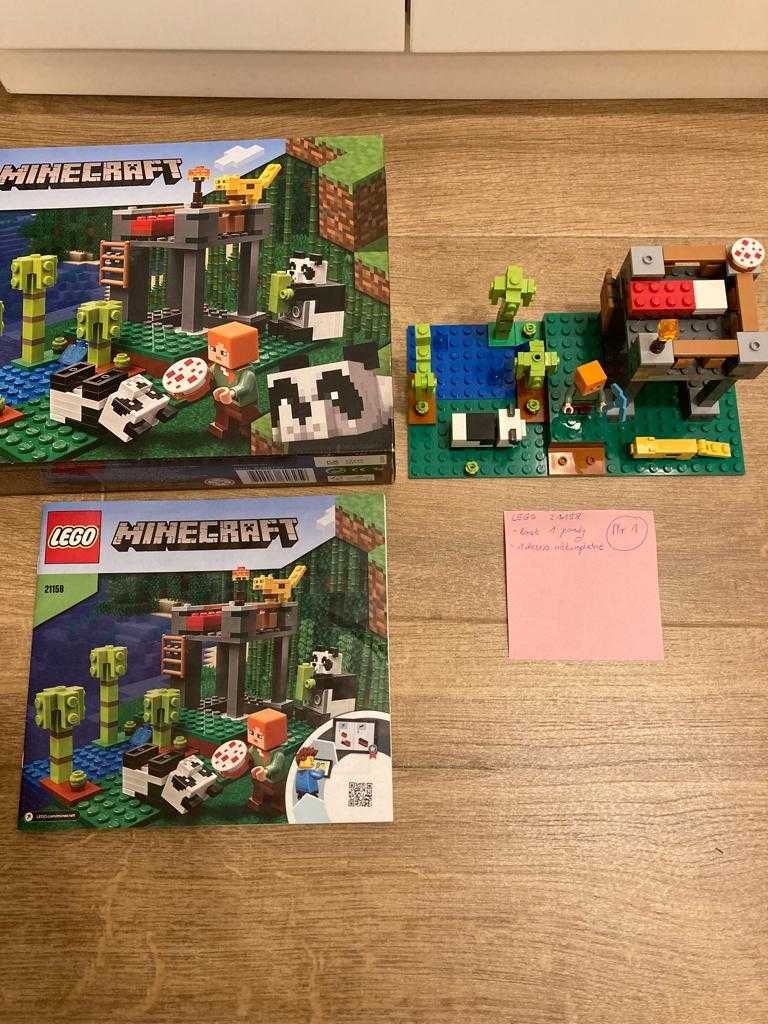 LEGO Minecraft 21158 Żłobek dla pand