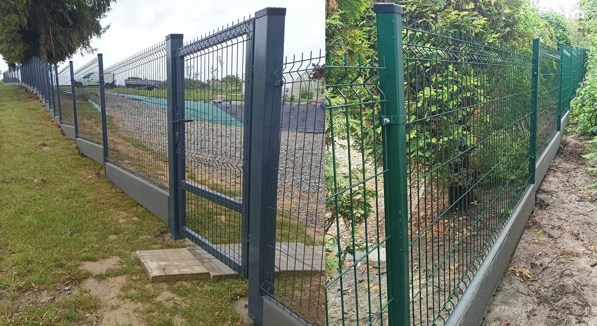 Montaż ogrodzeń ogrodzenie panelowe siatka leśna