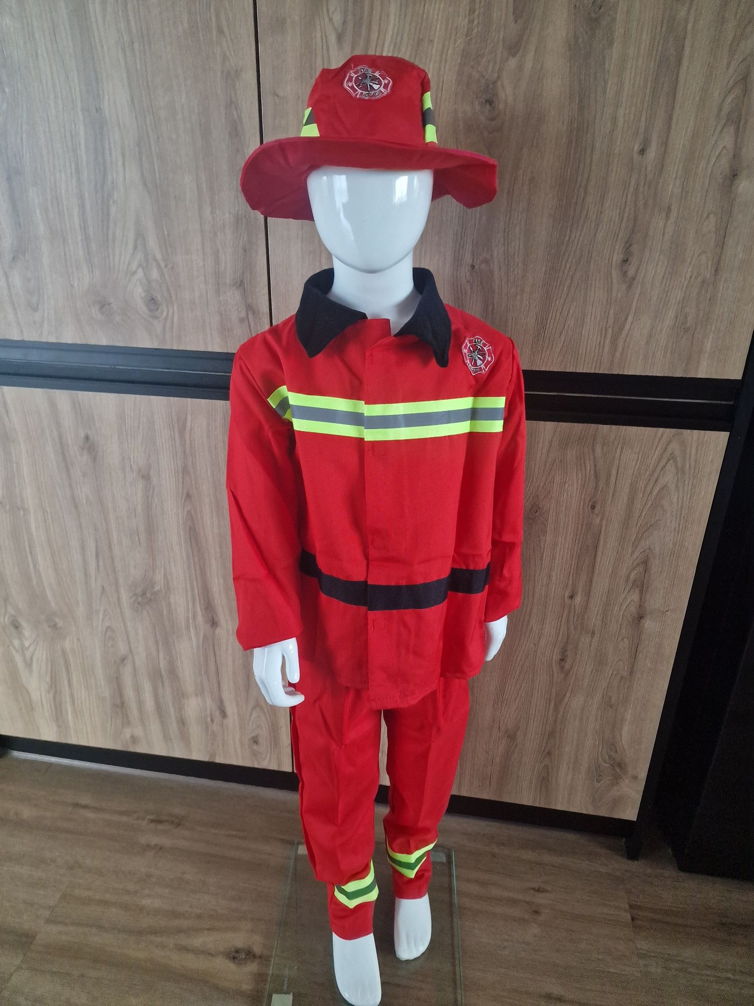 Strój kostium strażaka STRAŻ pożarna
