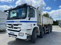 Mercedes ACTROS 3241 wywrotka 8x4.2013 rok z Hydro burtą.