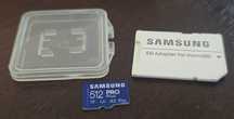 Cartão microSD Samsung Pro Plus 512Gb