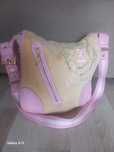 Juicy couture torebka vintage welur skóra