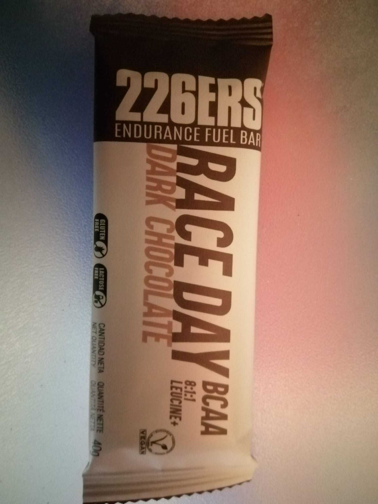 Barritas energéticas 226 ERS -endurance fuel bar - BCAA dark chocolate