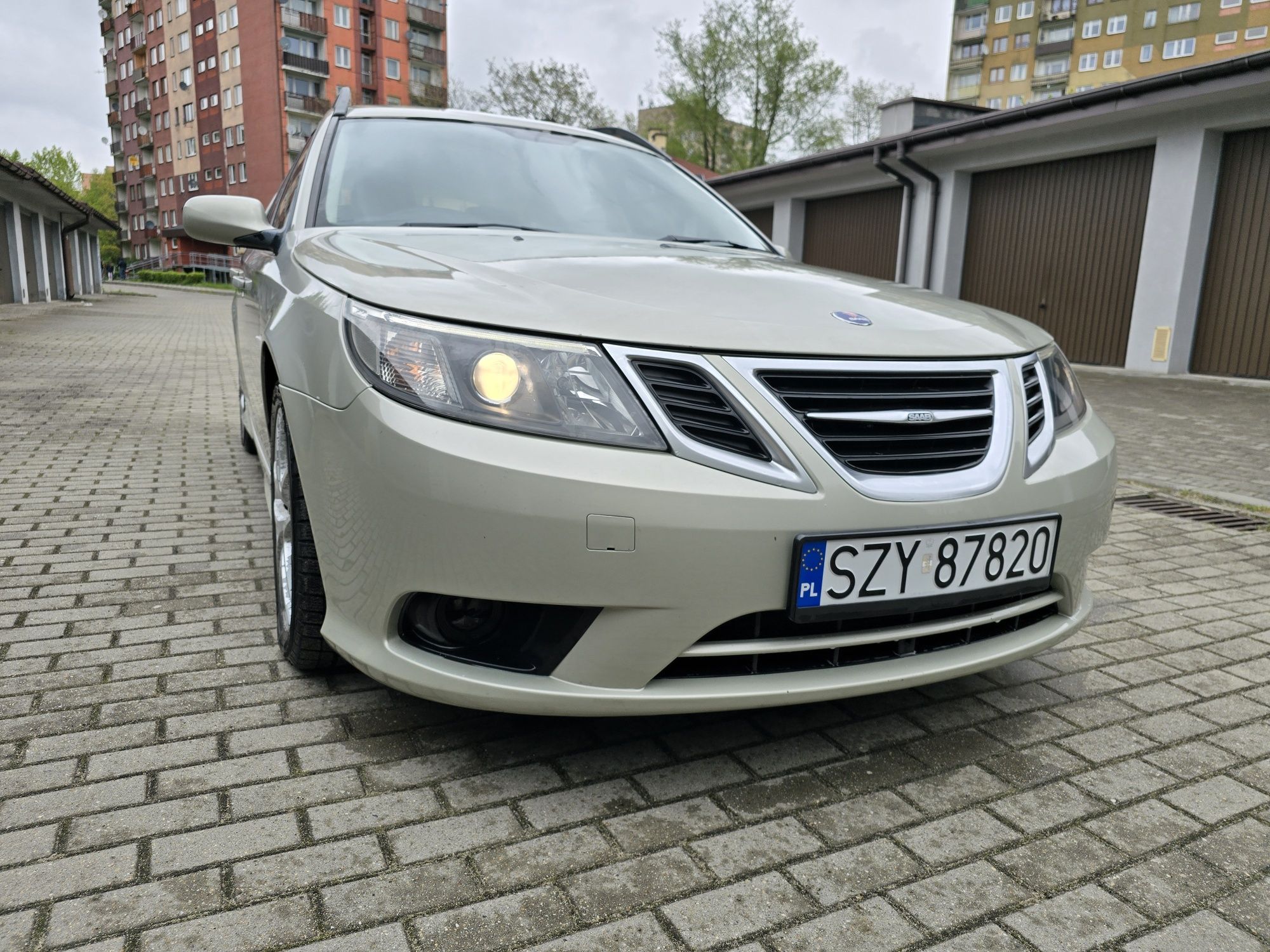 Saab 9-3 LIFT 1.9TiD 150km 12.2007r zarejestrowany anglik stan bdb