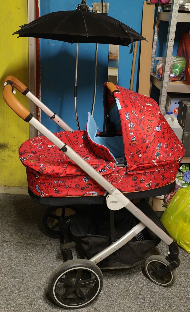 Wózek Cybex Balios S Lux brązowa skóra +GRATIS