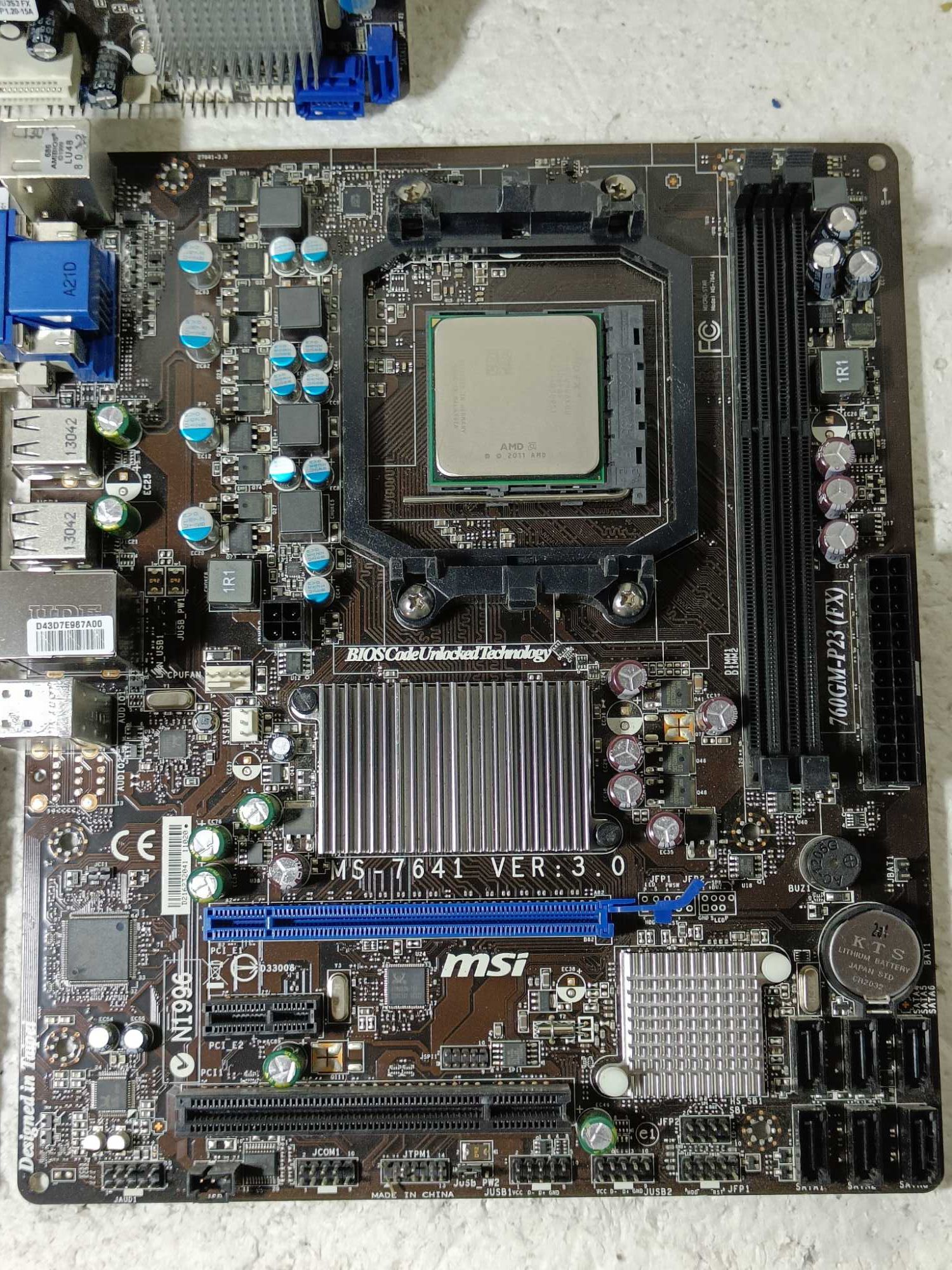 КОМПЛЕКТИ Материнська AMD ASUS MSI ASRock Giga + проц AMD FX6300 sAM3+