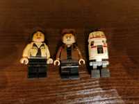 x3 Lego Star Wars minifigurki Han Solo, Qi'ra, BB-DB