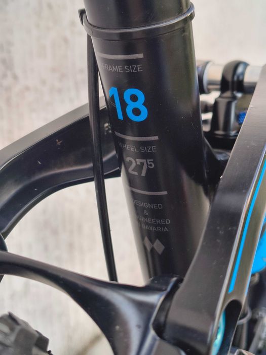 Велосипед Cube STEREO 120 HPA RACE 27.5 весь на  Shimano XT 8000