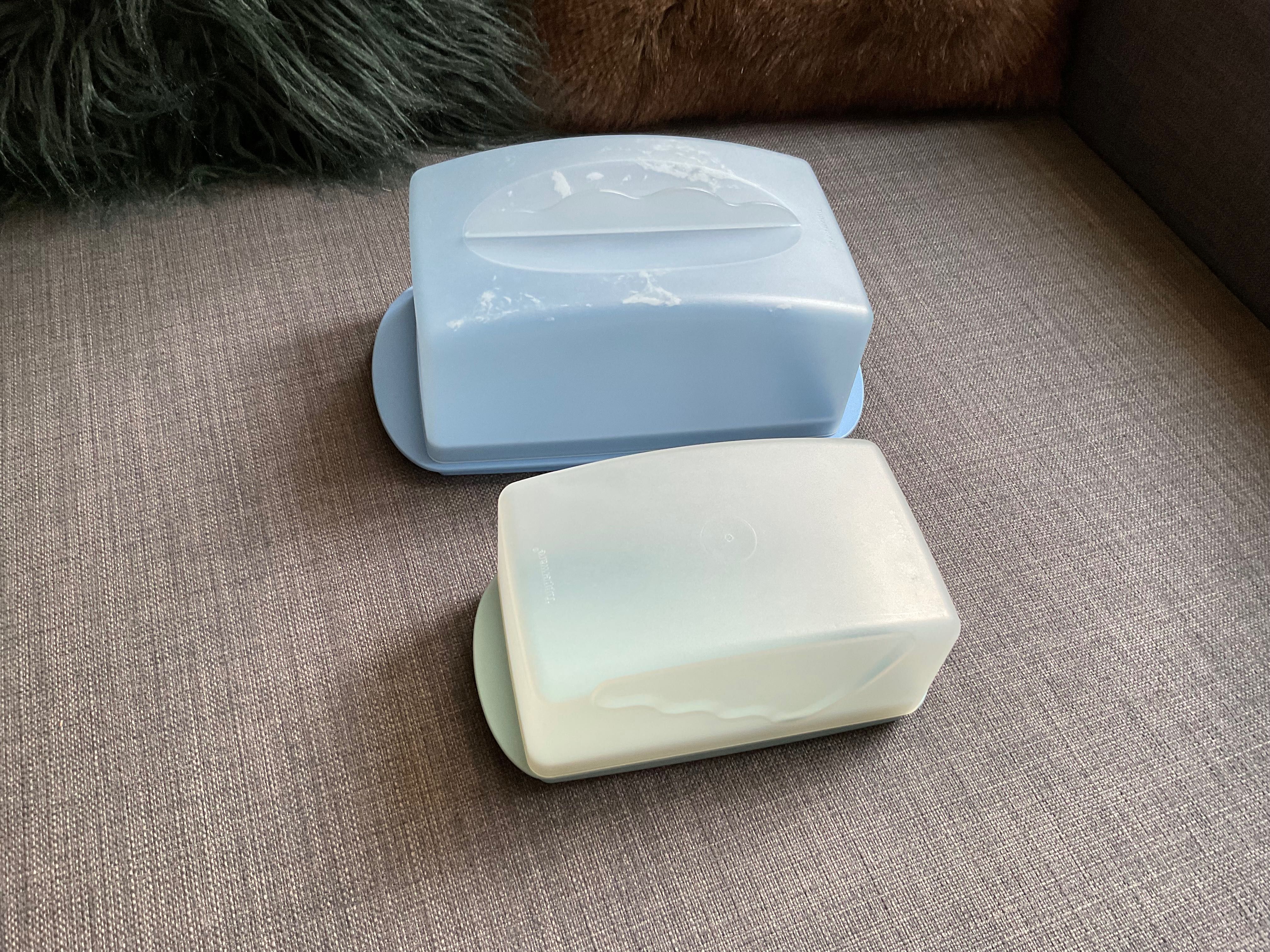 Conjunto de queijeira e manteigueira Tupperware