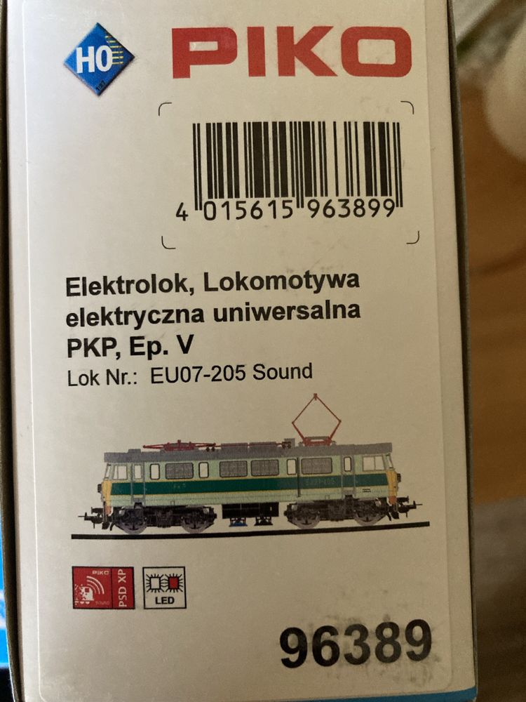 Piko 96389 lokomotywa EU07-205 z dźwiękiem