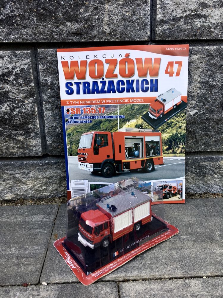 Czasopismo- FSR IVECO 135.17-wozy strażackie,auta PRL,straż pożarna