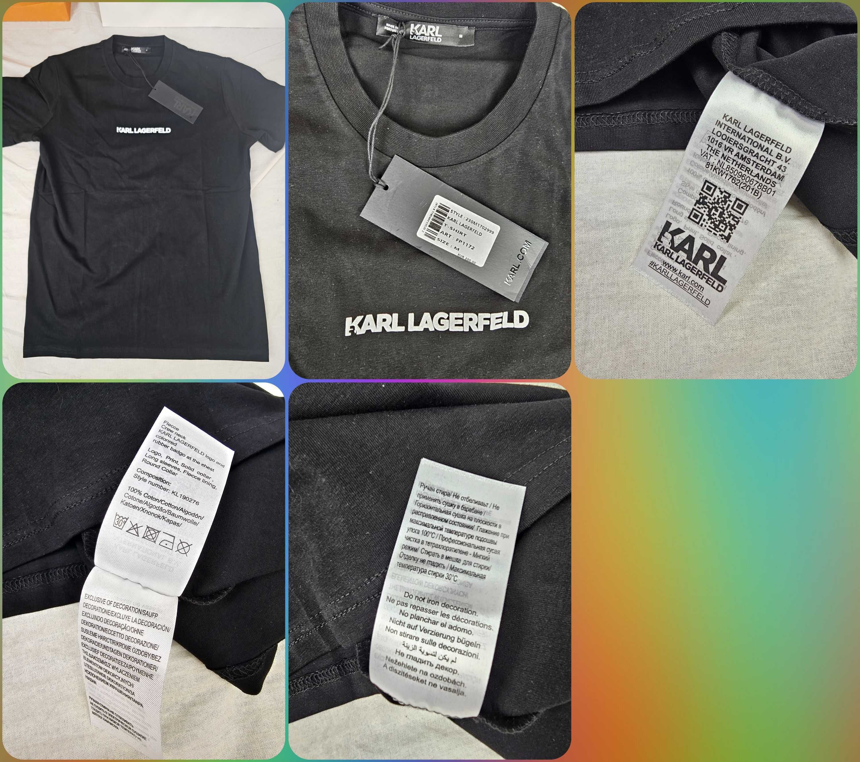 Koszulka tshirt koszulki męskie karl lagerfeld premium
