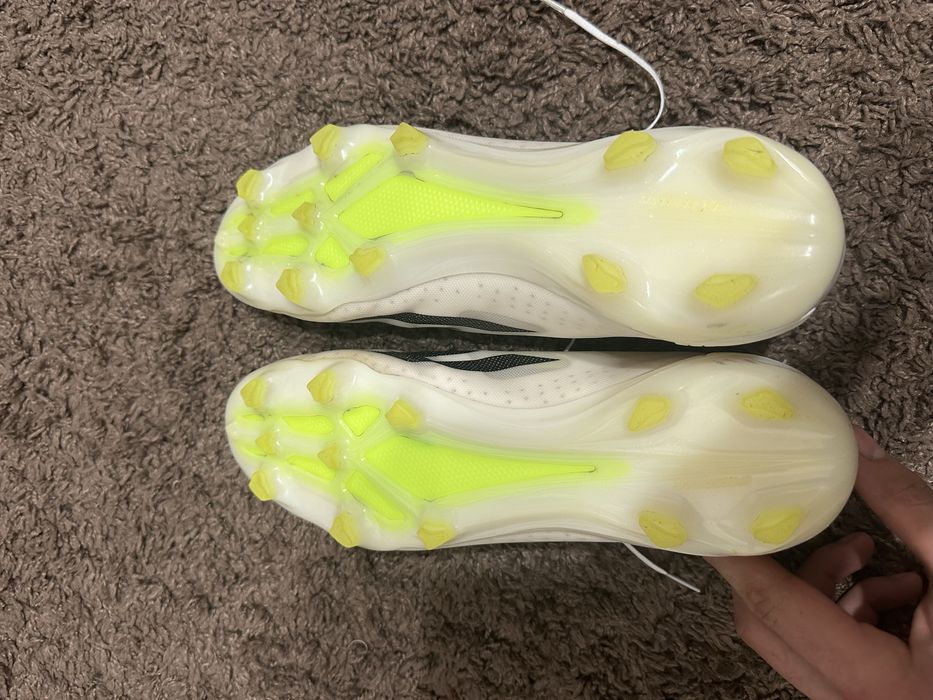 Бутси Adidas X crazyfast+ FG білий