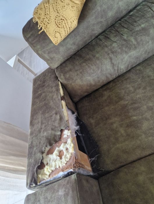 Sofá com chaise longue