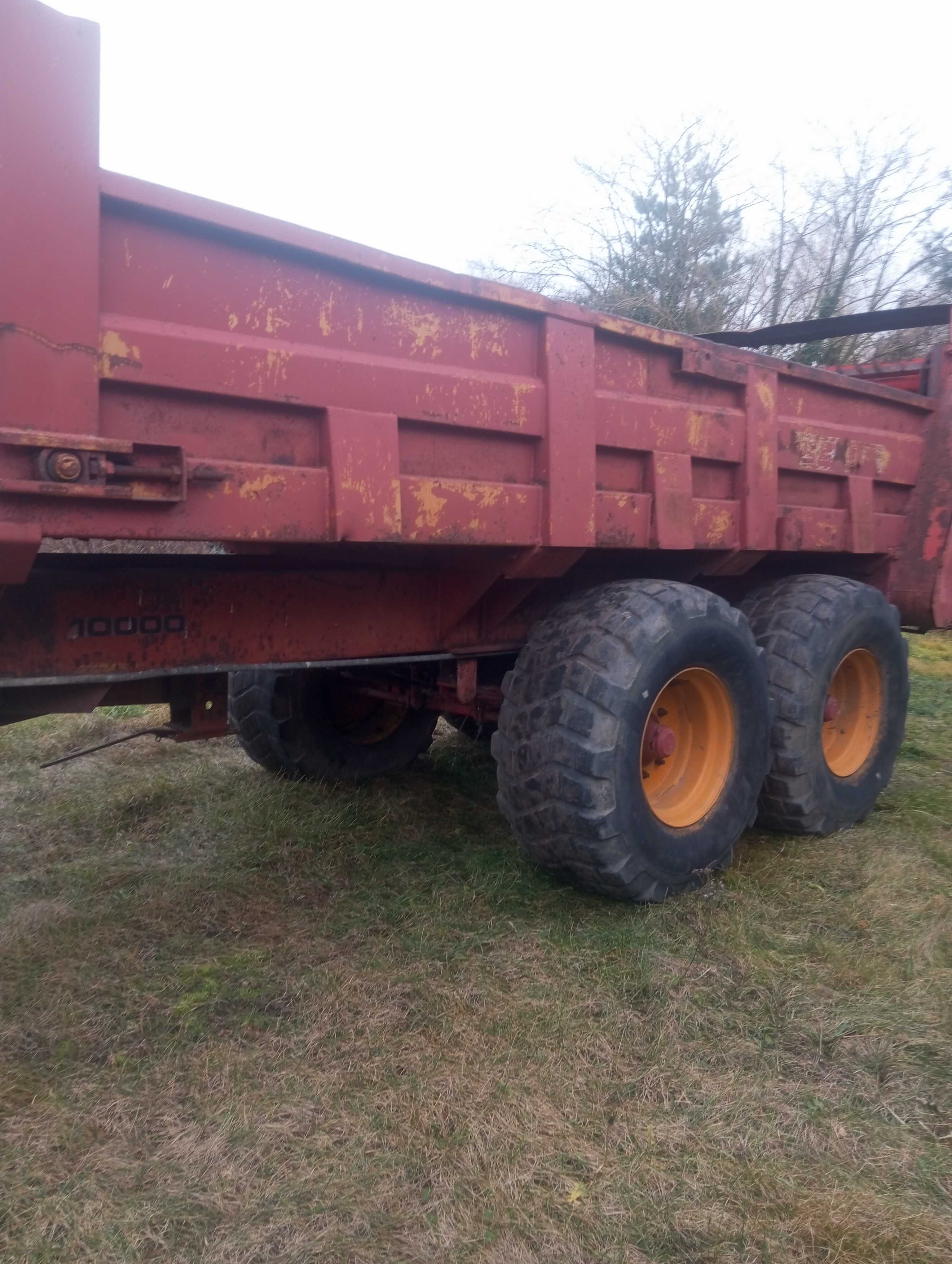 Sprzedam rozrzutnik obornika 10/8 t
