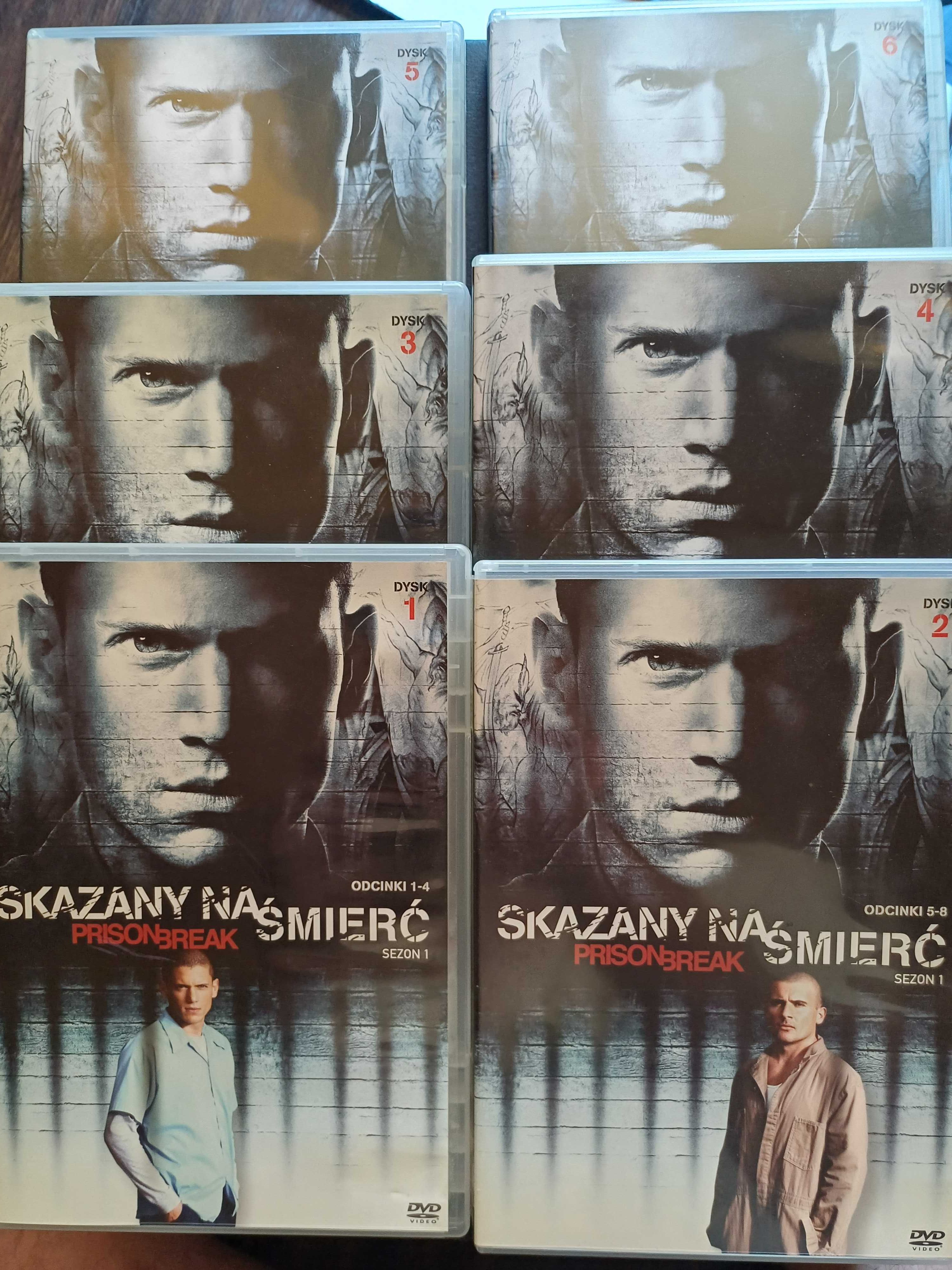 Skazany na śmierć Prison Break sezon 1 kompletny