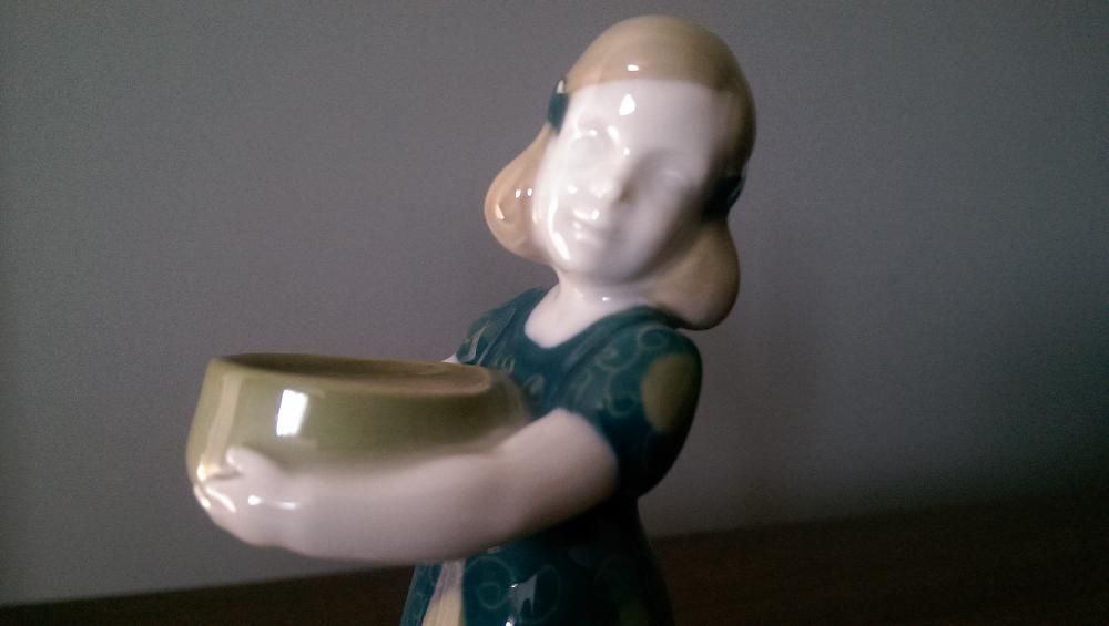 Dziewczynka z kaczkami Rosenthal antyk