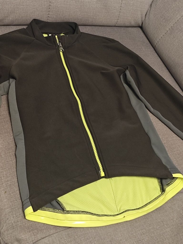 Kurtka rowerowa dla dzieci Btwin 500 rozmiar 141 150