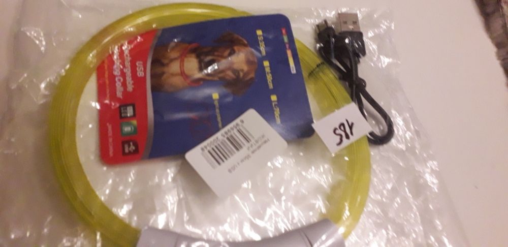 Светящийся  ошейник для собачек