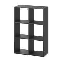 Estante cubo 3x2 preto 104,9x70,4x31 cm Spaceo Kub