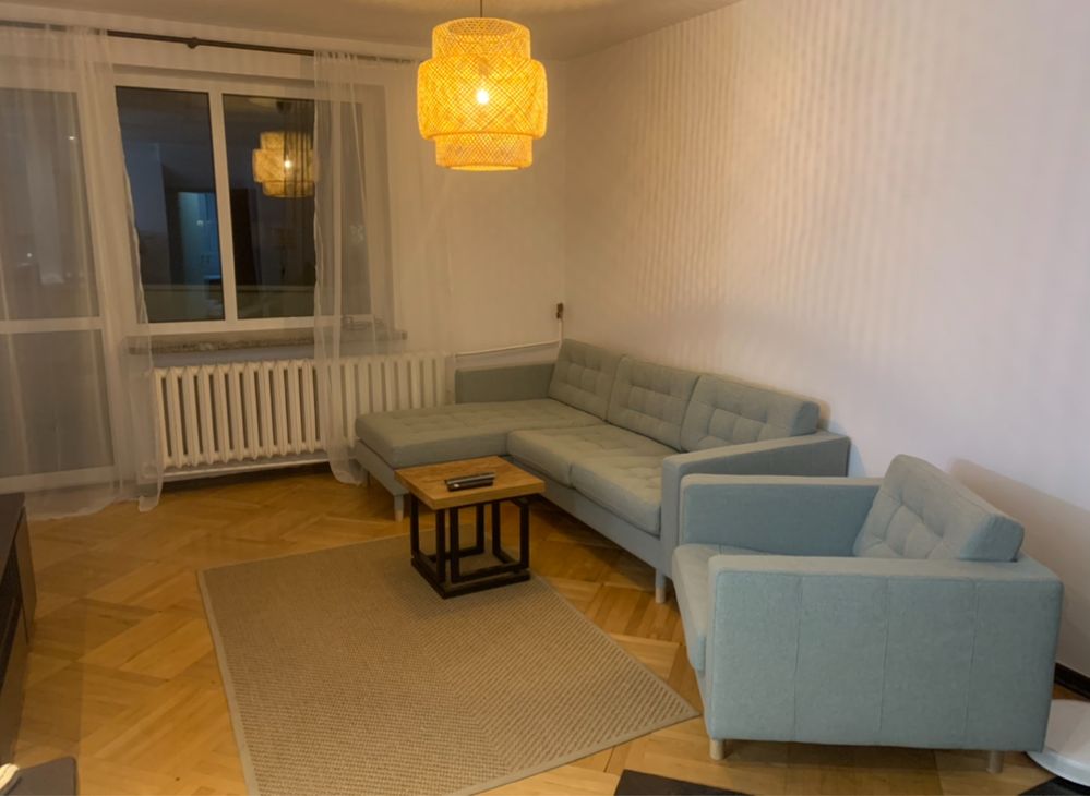 Sofa Ikea Landskrona z fotelem