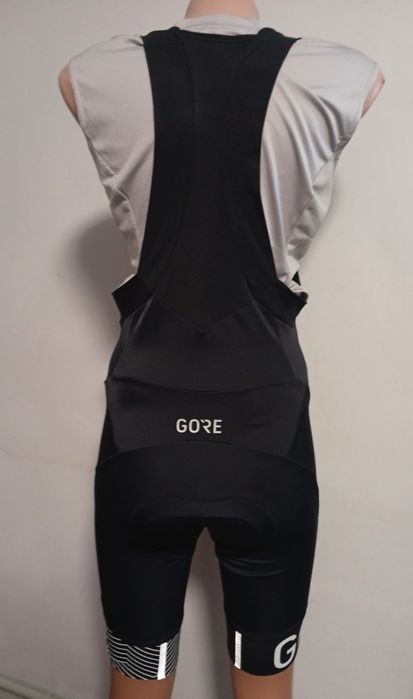 Чоловічі велошорти з нагрудником Gore Wear C5 Opti чорні. Розмір L.