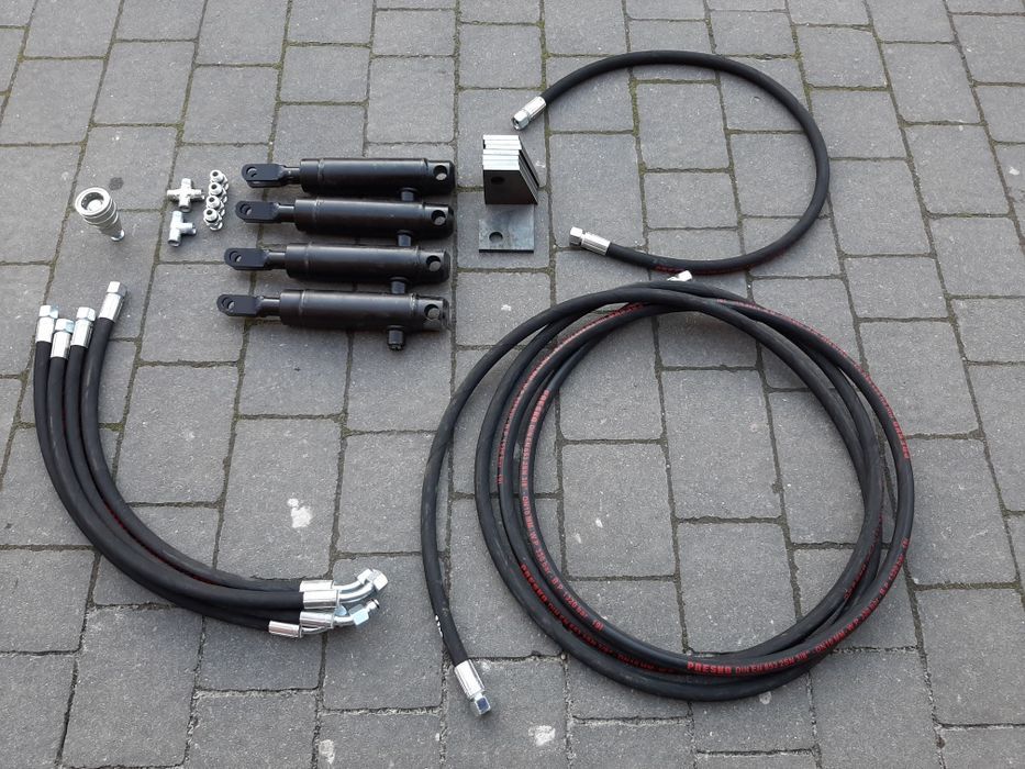 Hamulce hydrauliczne zestaw Fortschritt T088 HTS siłownik hamulec olej