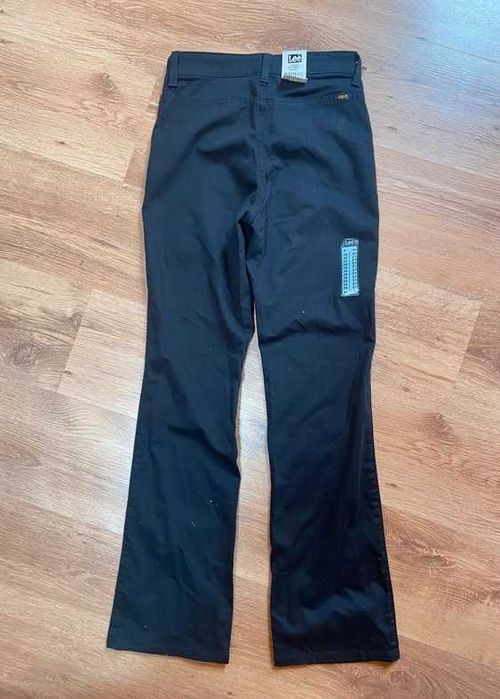 36 38 lee nowe spodnie dzwony slim wysoki stan dzins oryginal