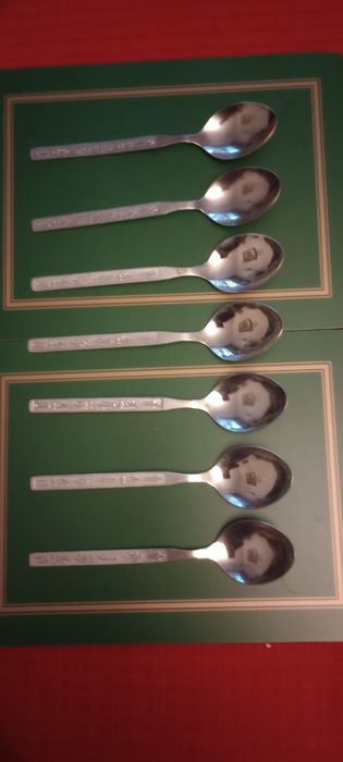 Łyżki obiadowe Rosja rosyjskie sztućce