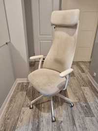 Krzesło biurowe obrotowe białe Jarvfjallet