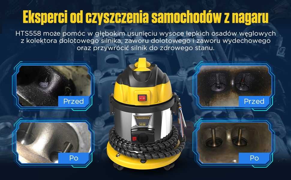 AUTOOL HTS558 czyszczenia nagaru zaworów dolotu