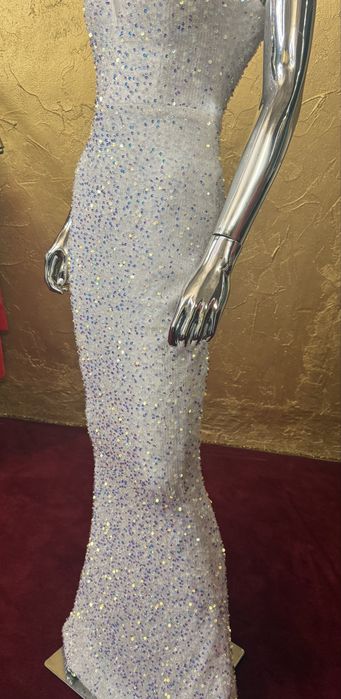 Eksluzywna suknia wieczorowa XS/S glamour