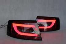 Lampy światła tył tylne AUDI A6 C6 SEDAN 04-08 7-pin SMOKE NEON LED !
