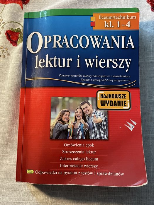 Opracowania lektur i wierszy