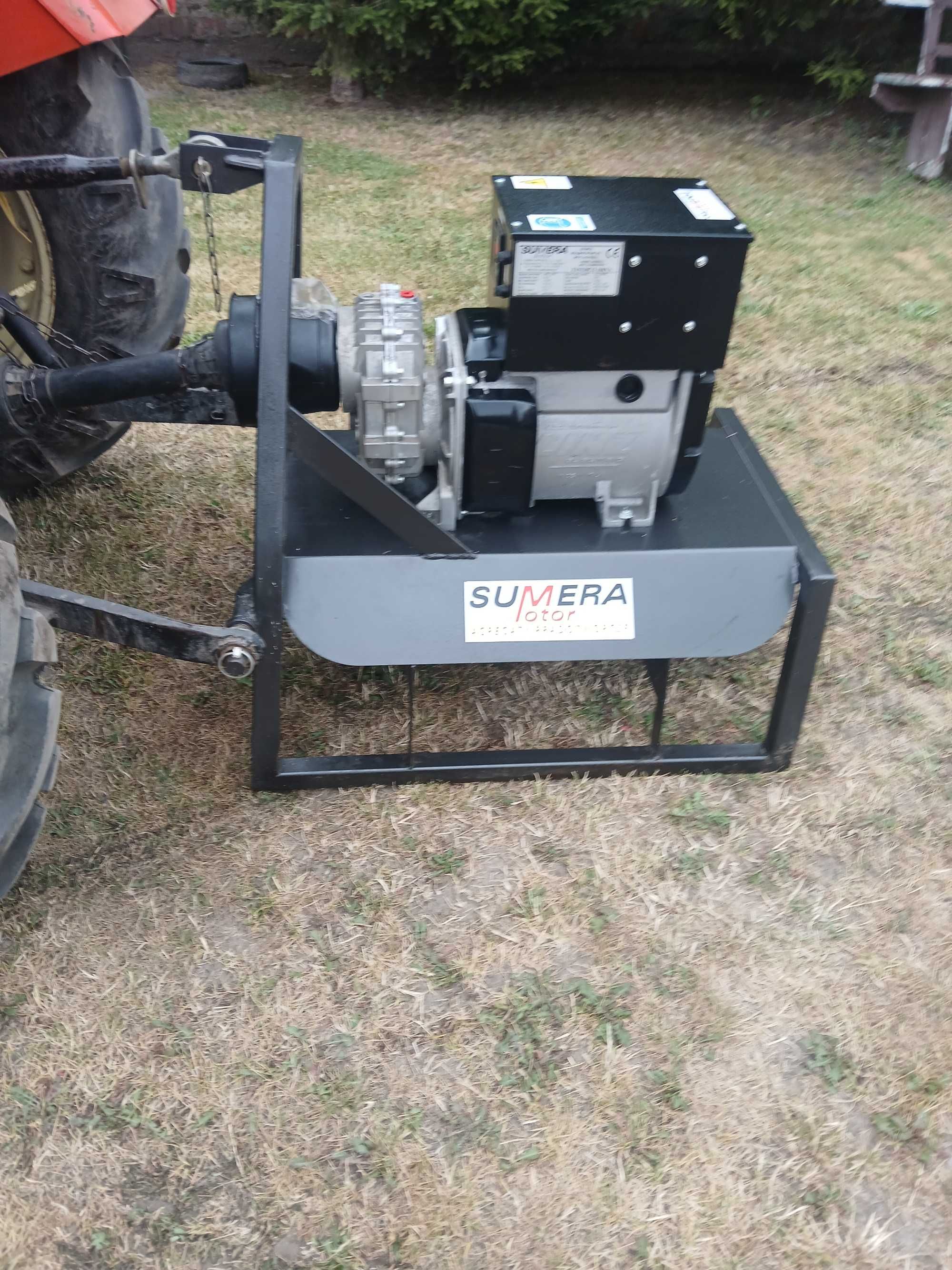 Agregat prądotwórczy ciagnikowy 16kva na walek wom jak agrovolt