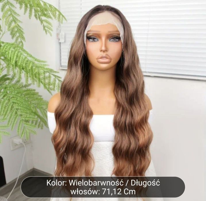 Peruka syntetyczna 70 cm