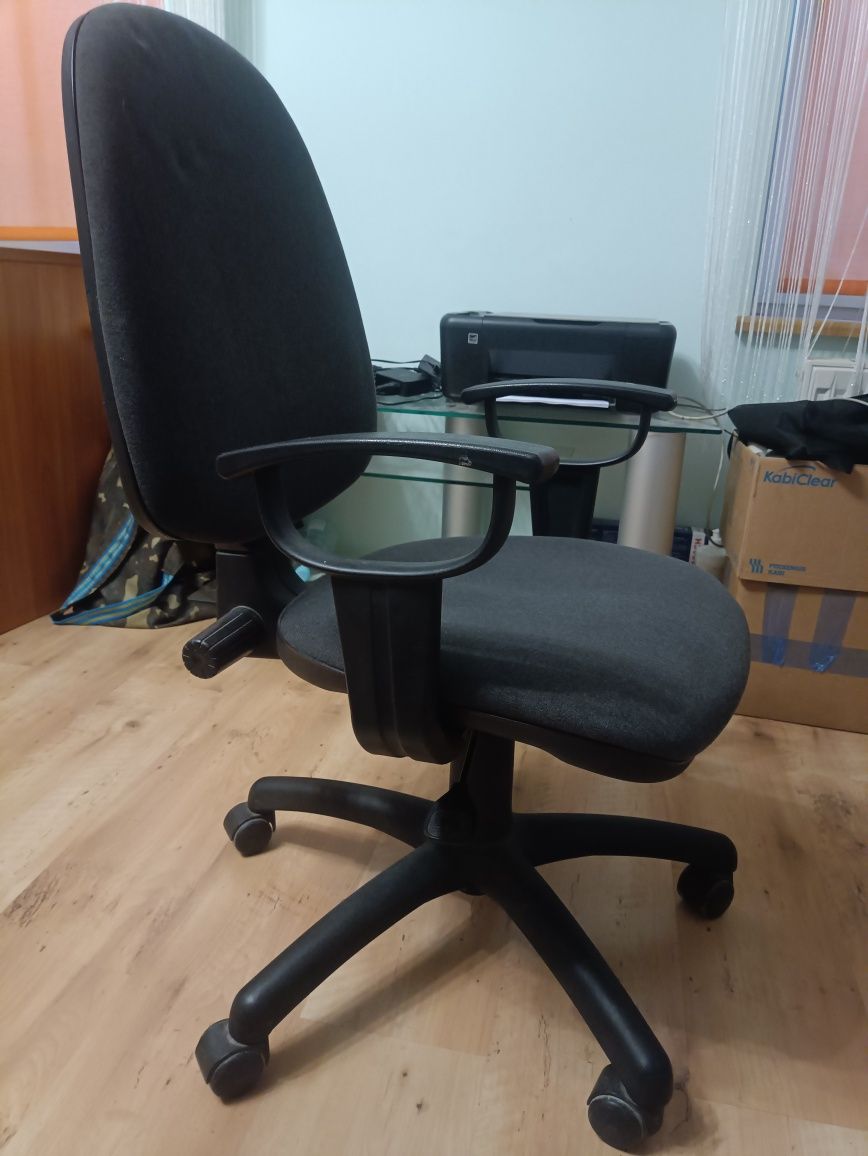 Krzesło biurowe, czarne