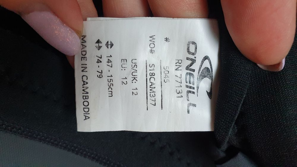 Pianka do sportów wodnych od Onil r.38