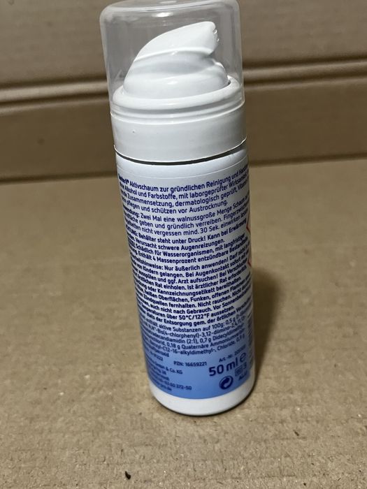 Антисептик для рук Піна-аерозоль для дезінфекції рук Santeril 50мл