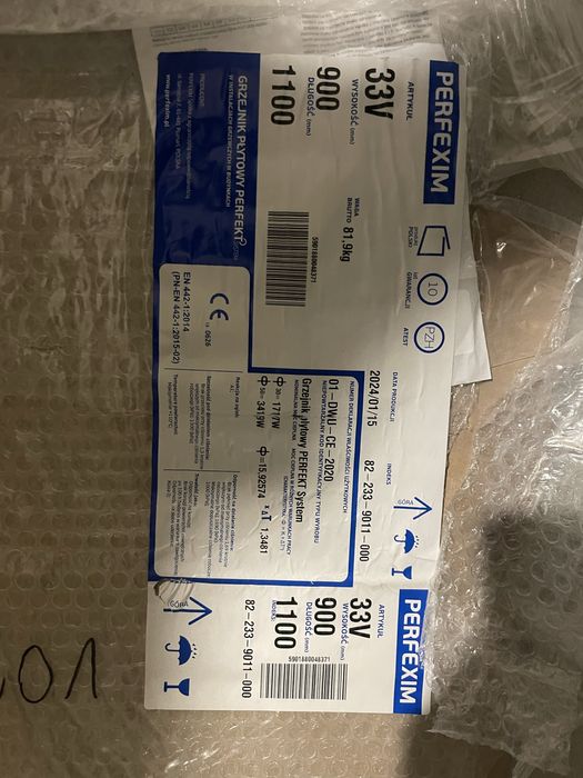 Grzejnik Perfexim Perfekt V33 900x1100