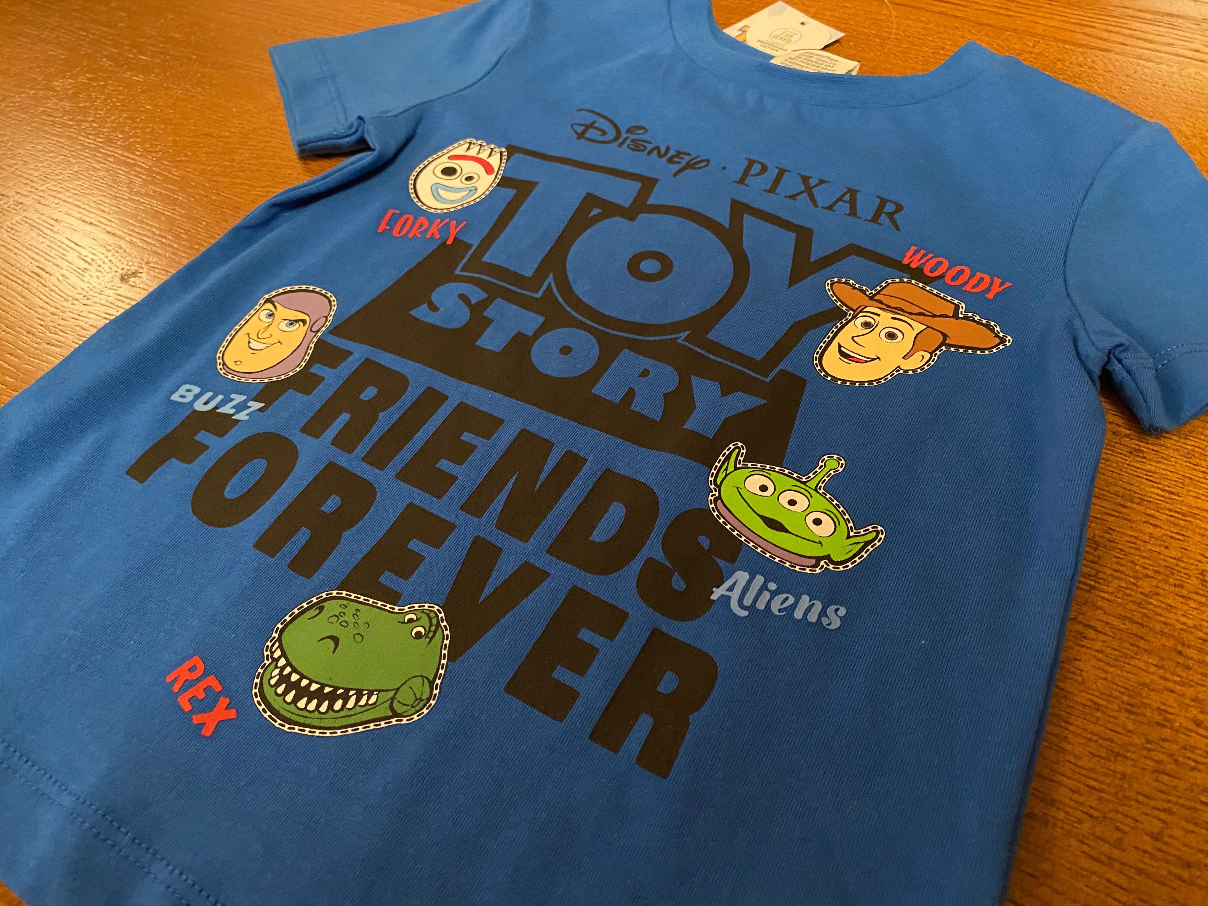 T- shirt 86 cm Toy Story Disney Koszulka Pixar 12- 18 miesięcy George