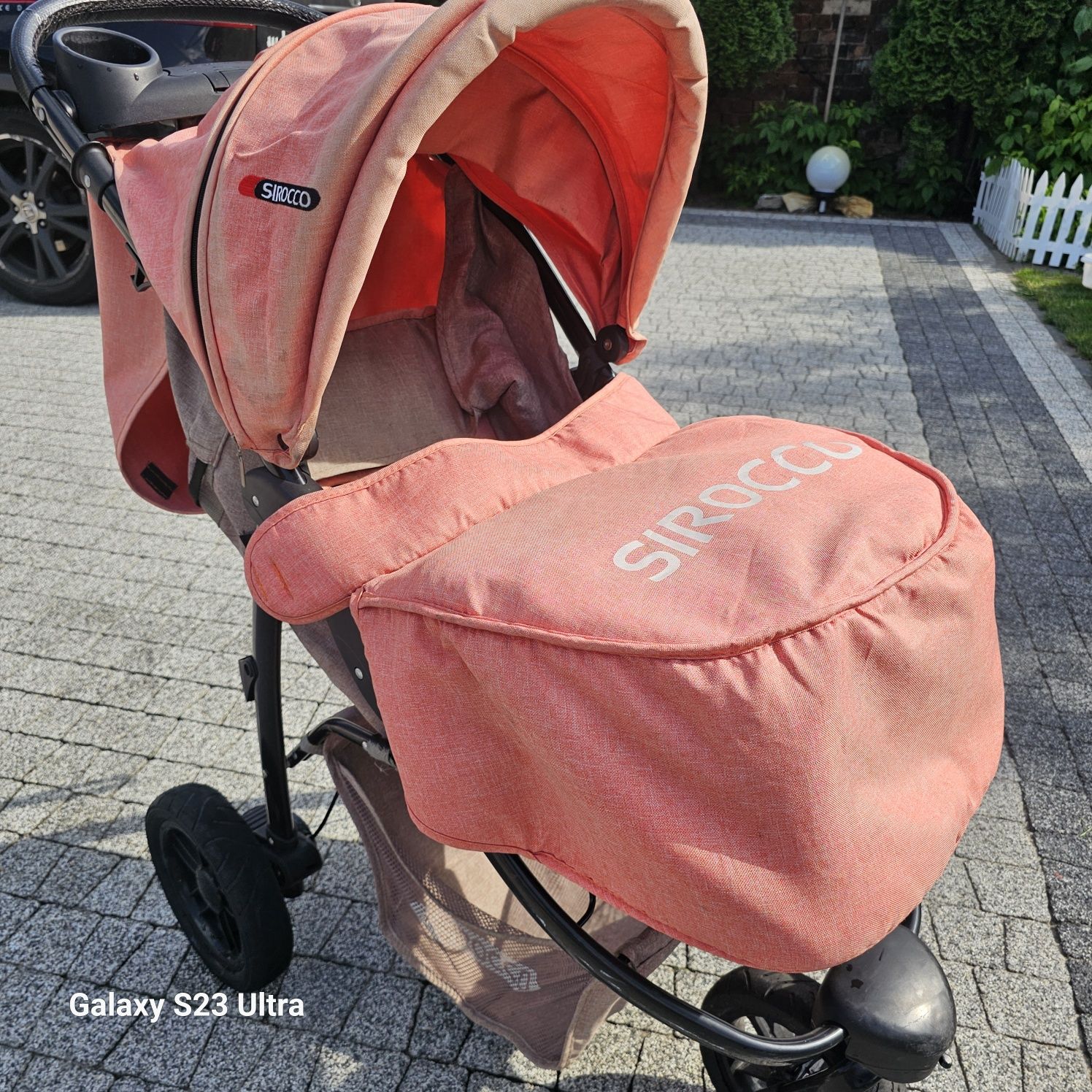 Wózek spacerowy Sirocco Pink
