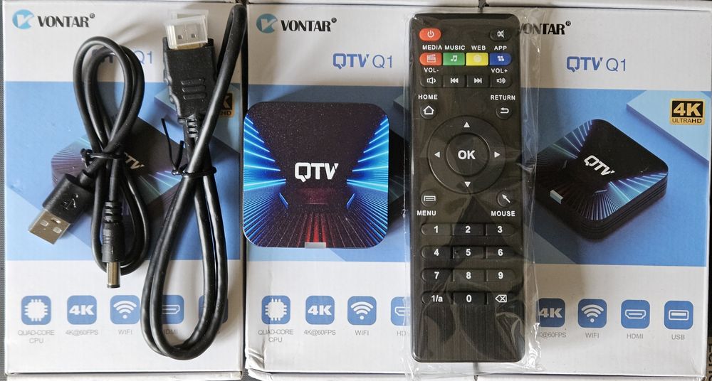 Vontar Qtv Q1,налаштування,смарт тв,приставка,тв бокс,стік
