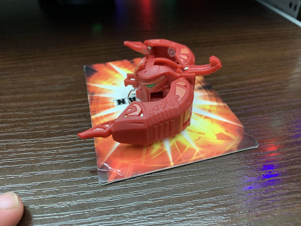 Bakugan Fire Scorpion Red Pyrus