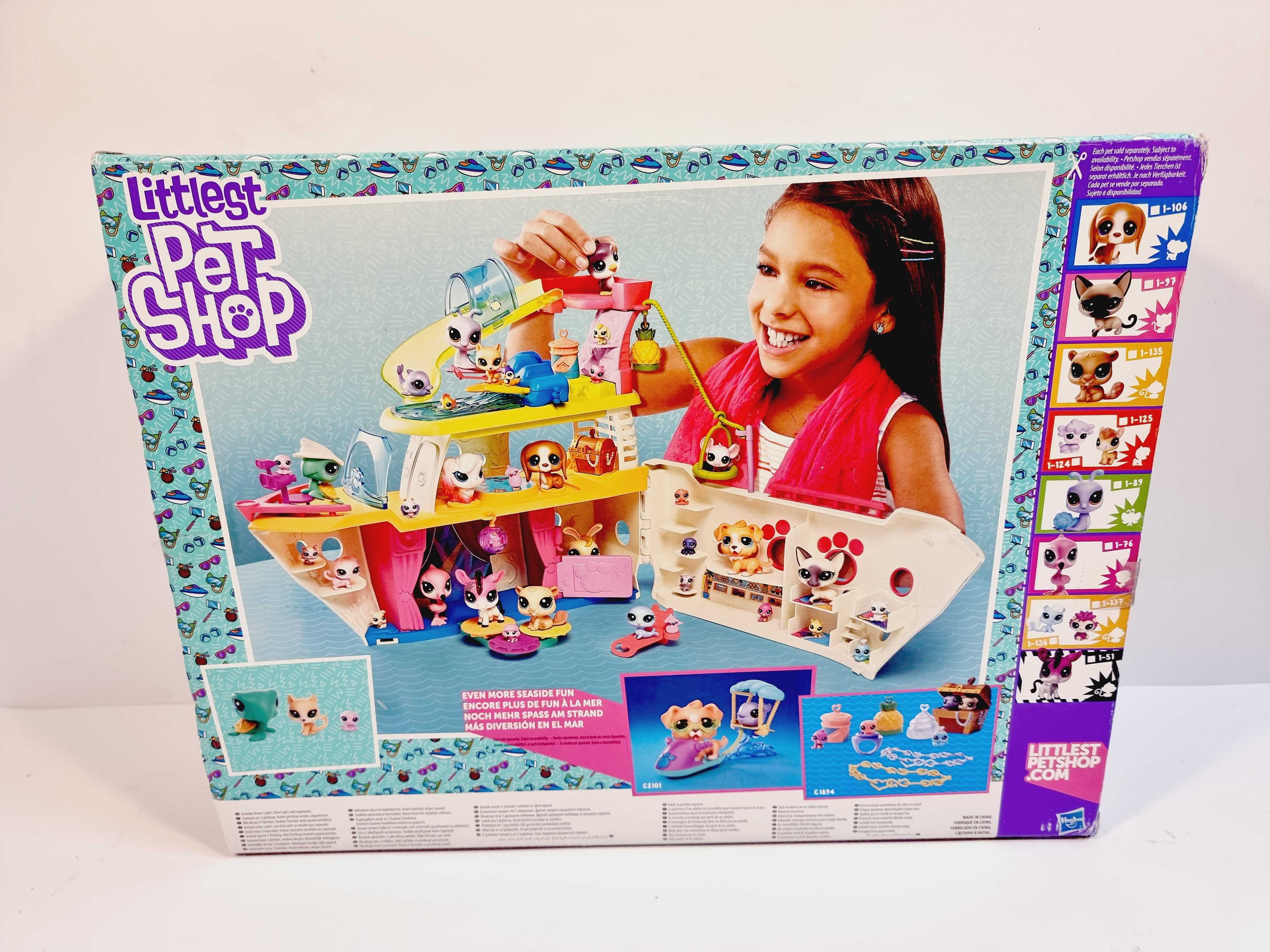 LITTLEST PET SHOP - Statek dla LPS-ów + Figurki + Akcesoria