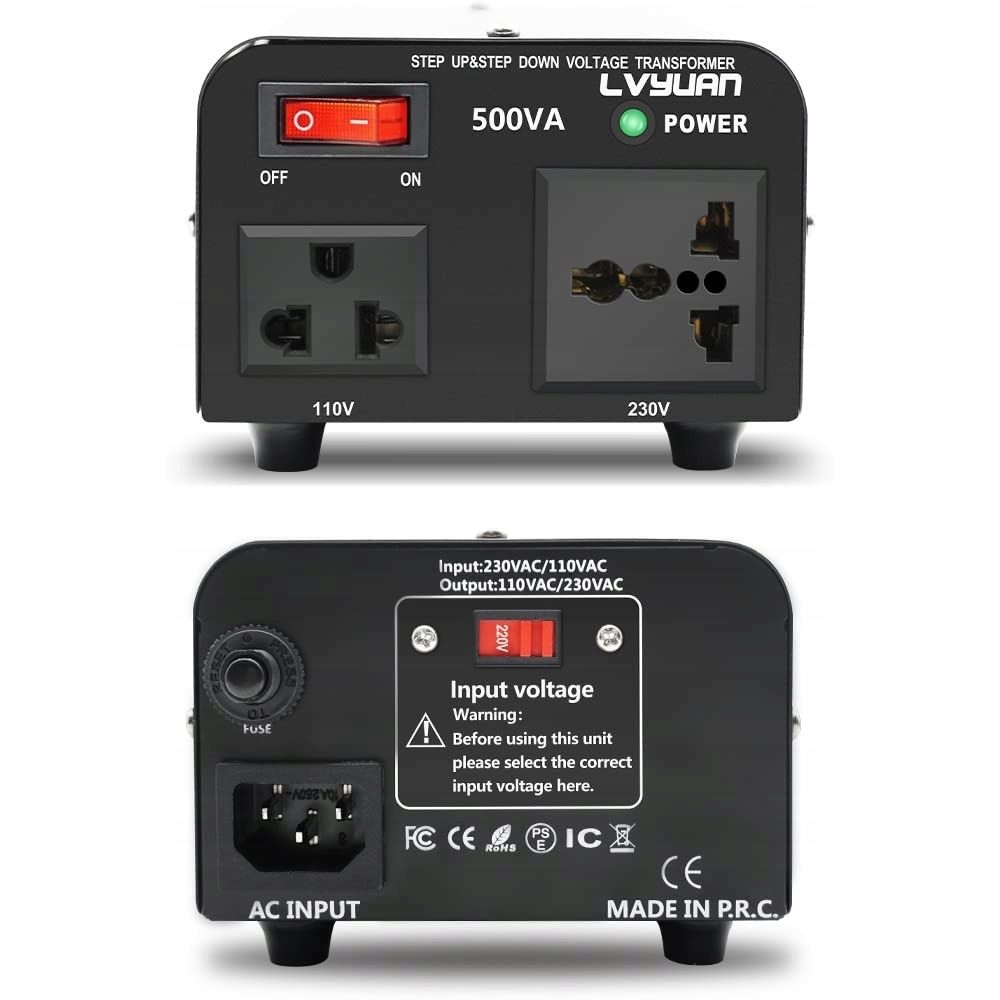 tor 500VA Wejście 110V lub 220V /Wyjście 110V i 220V