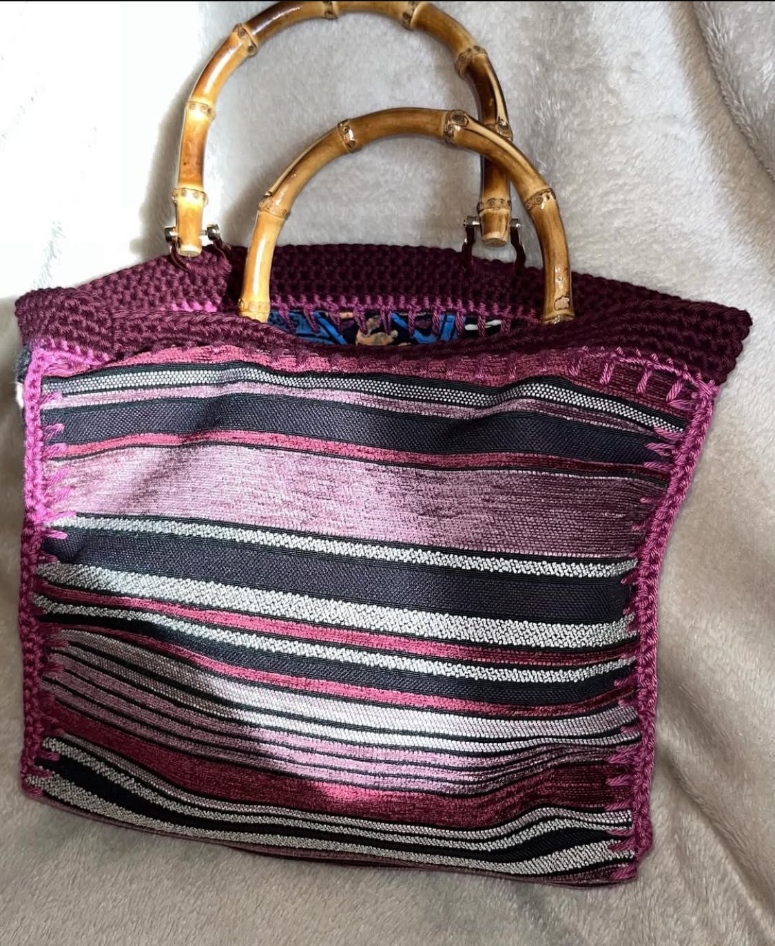 Bolsa crochet handmade Jojo Rabbit