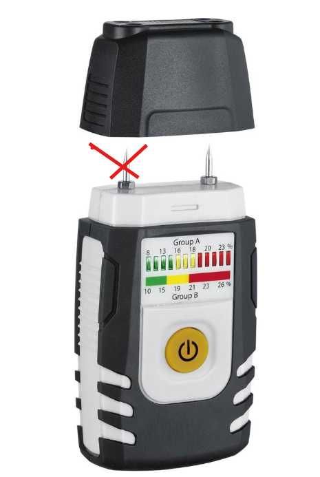 LASERLINER Tester wilgotności drewna Wood Tester Compact