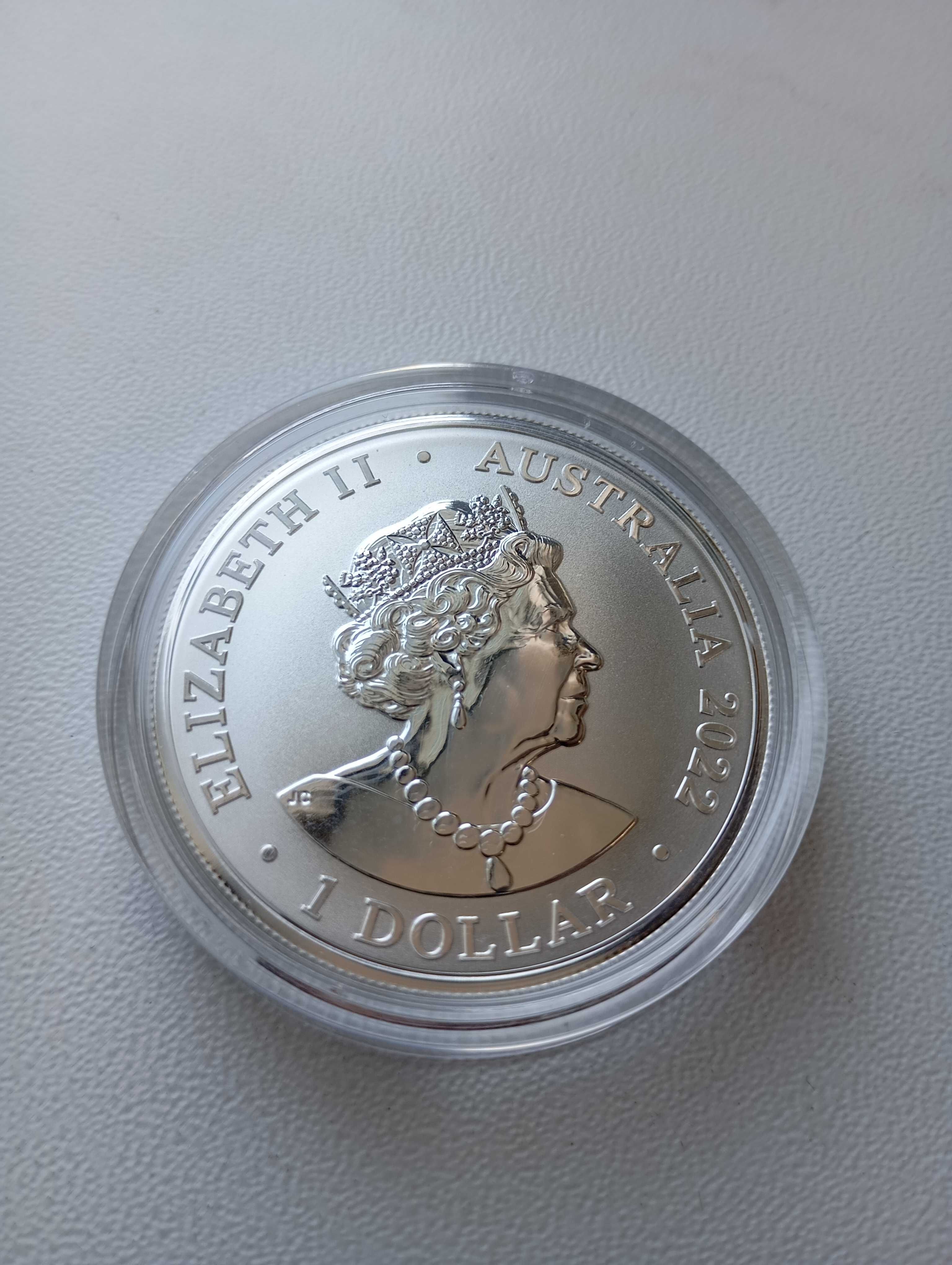 Австралия 1 доллар серебро 999-31,1г.