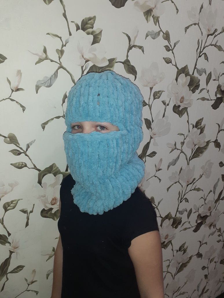 Балаклава с ушками и без